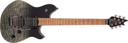 EVH Wolfgang WG Standard Quilted Maple Baked Maple Fretboard - Black Fade