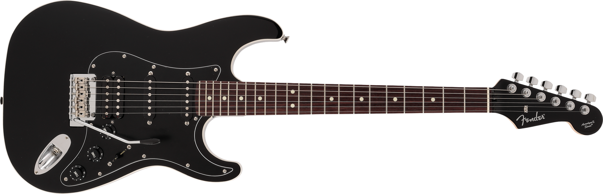 FENDER MIJ AERODYNE II STRATOCASTER HSS RW BLACK
