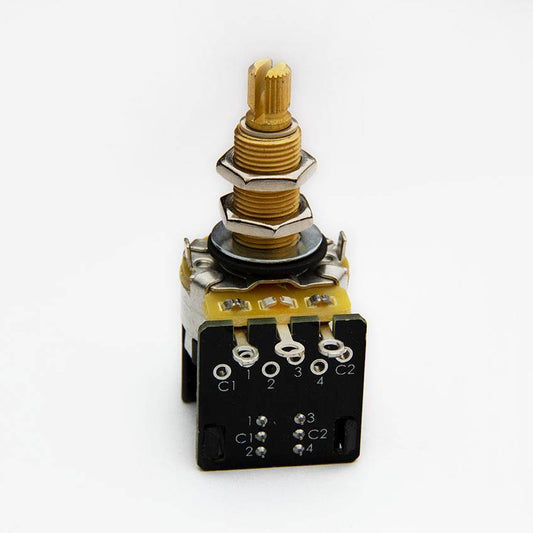 Bare Knuckle CTS Push/Pull Long Shaft 550k Potentiometer