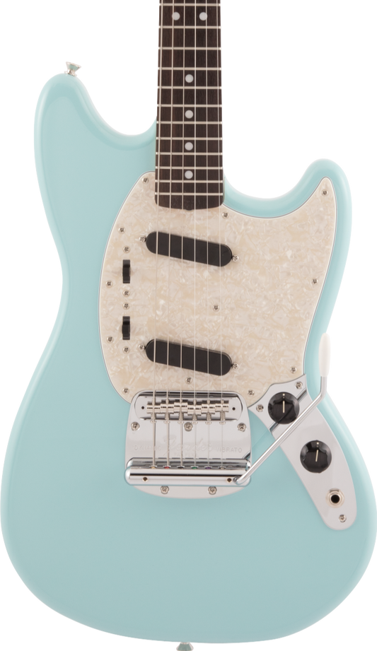 Fender Made in Japan Traditional ‘60s Mustang - Rosewood Neck - Daphne Blue