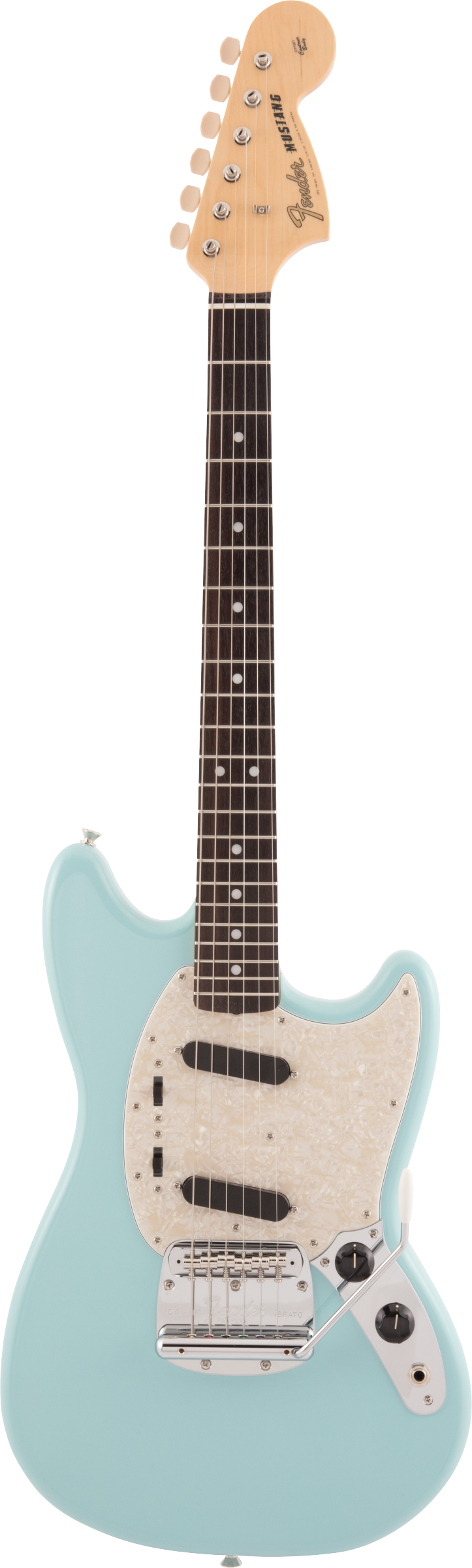 Fender Made in Japan Traditional ‘60s Mustang - Rosewood Neck - Daphne Blue