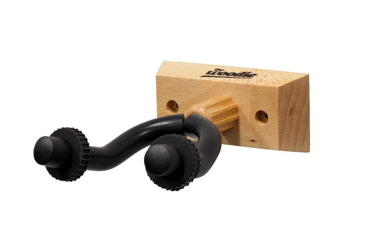 FRETZ THE WOODIE GUITAR HANGER WALL MOUNT - NATURAL