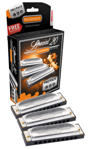 Hohner Harmonicas Progressive Series Special 20 - Pro Pack CGA