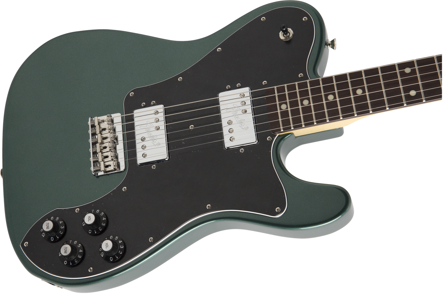 Fender Made In Japan Hybrid Telecaster Deluxe - Sherwood Green Metallic