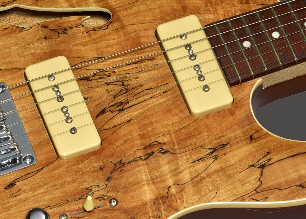 Michael Kelly 59 Thinline - Spalted Maple