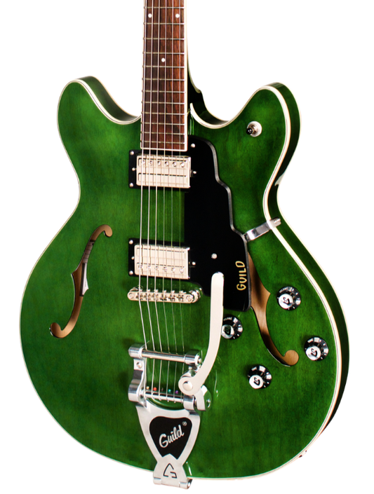 Guild Starfire 1 GTV DC Archtop - Emerald Green