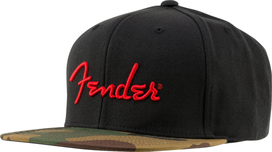Fender Camo Flatbill hat