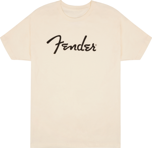 Fender Spaghetti Logo T-Shirt - Olympic White