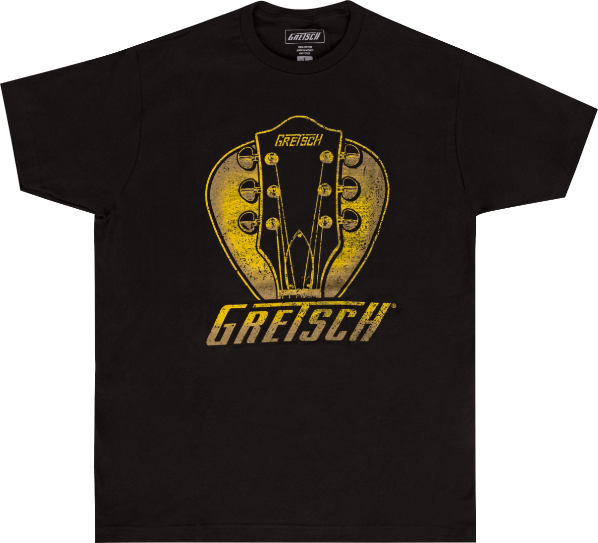 Gretsch Headstock Pick T-Shirt - Black