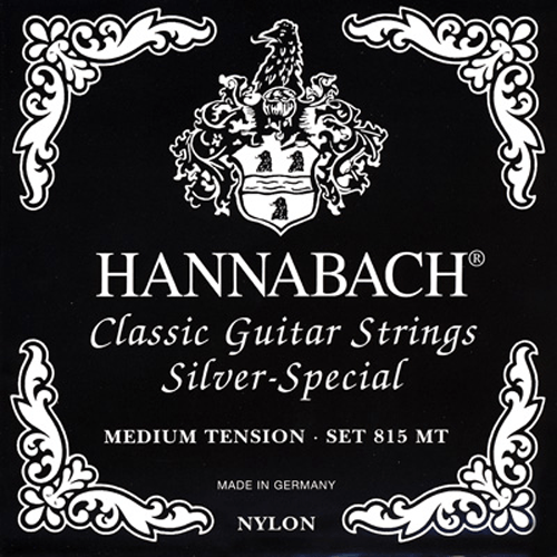 Hannabach 815MT Silver Special Classical Strings - Medium Tension