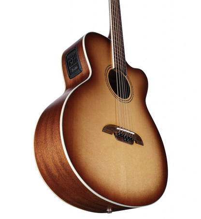Alvarez ABT60CE Baritone 8-String Acoustic - Shadowburst w/ Cutaway & Pickup