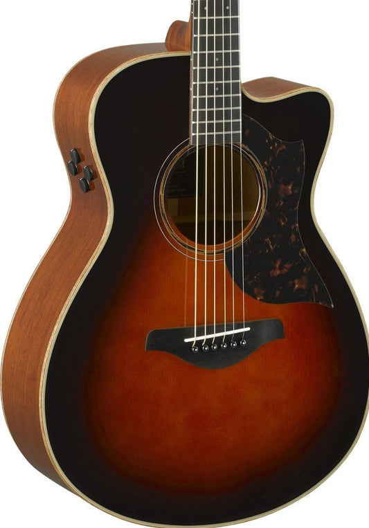 Yamaha AC3M ARE - Concert Solid mMahogany - Brown Sunburst