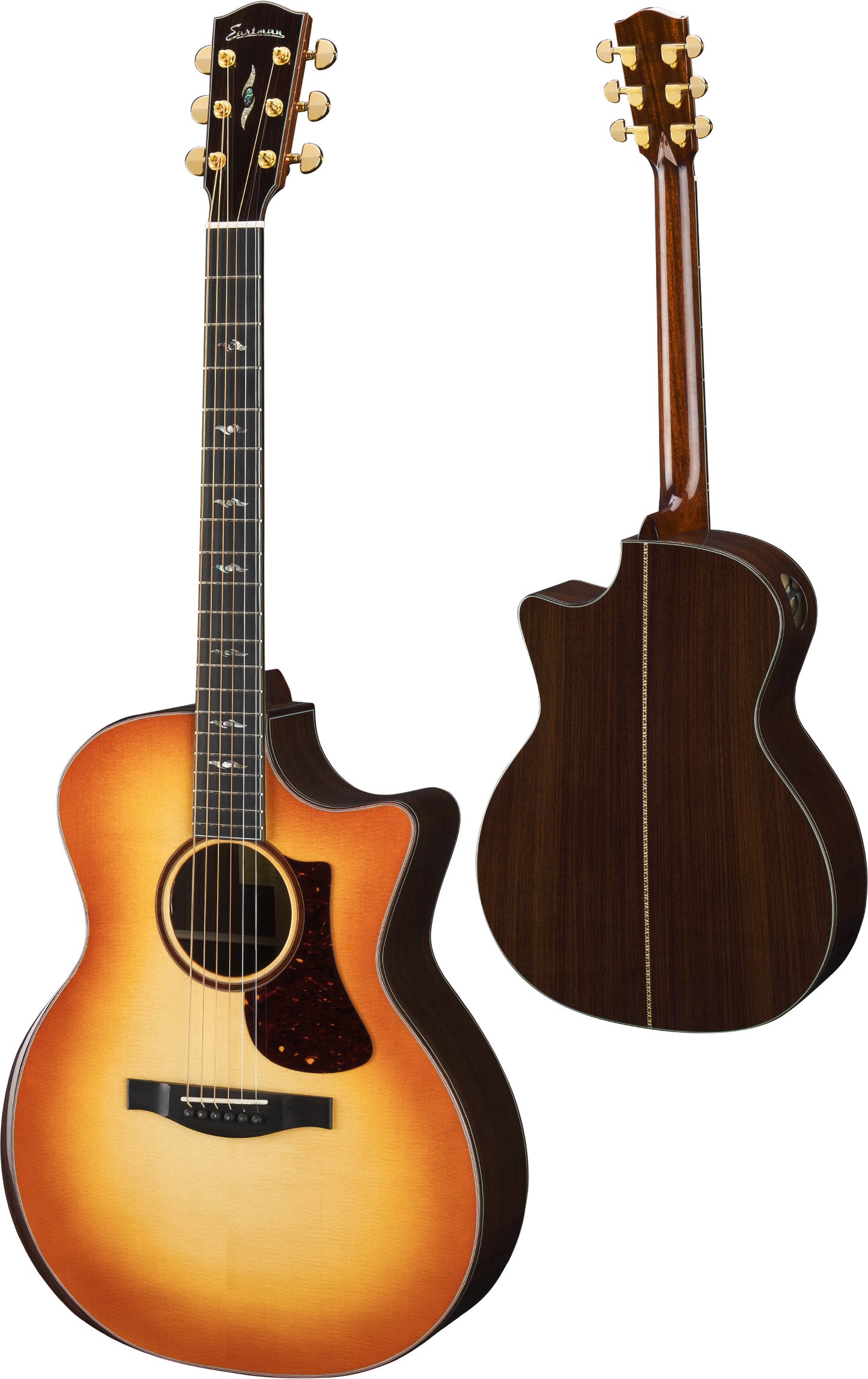 Eastman AC722CE Grand Auditorium Acoustic Guitar - Dakota Fade