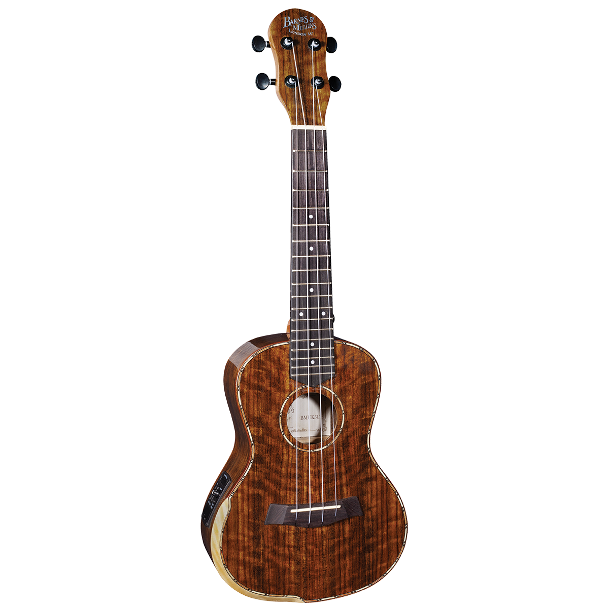 Barnes & Mullins BMUK5CE Concert Walnut Ukulele w/ Pickup