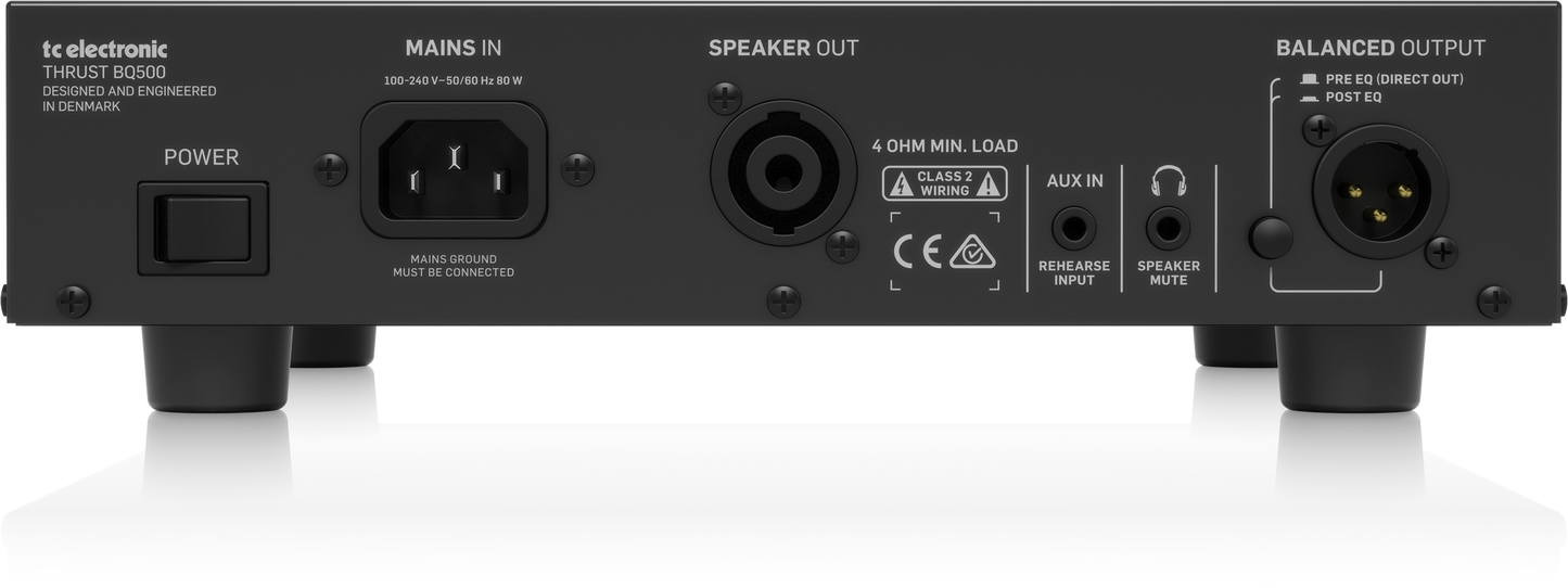 TC Electronic BQ500 500 Watt Portable Bass Head