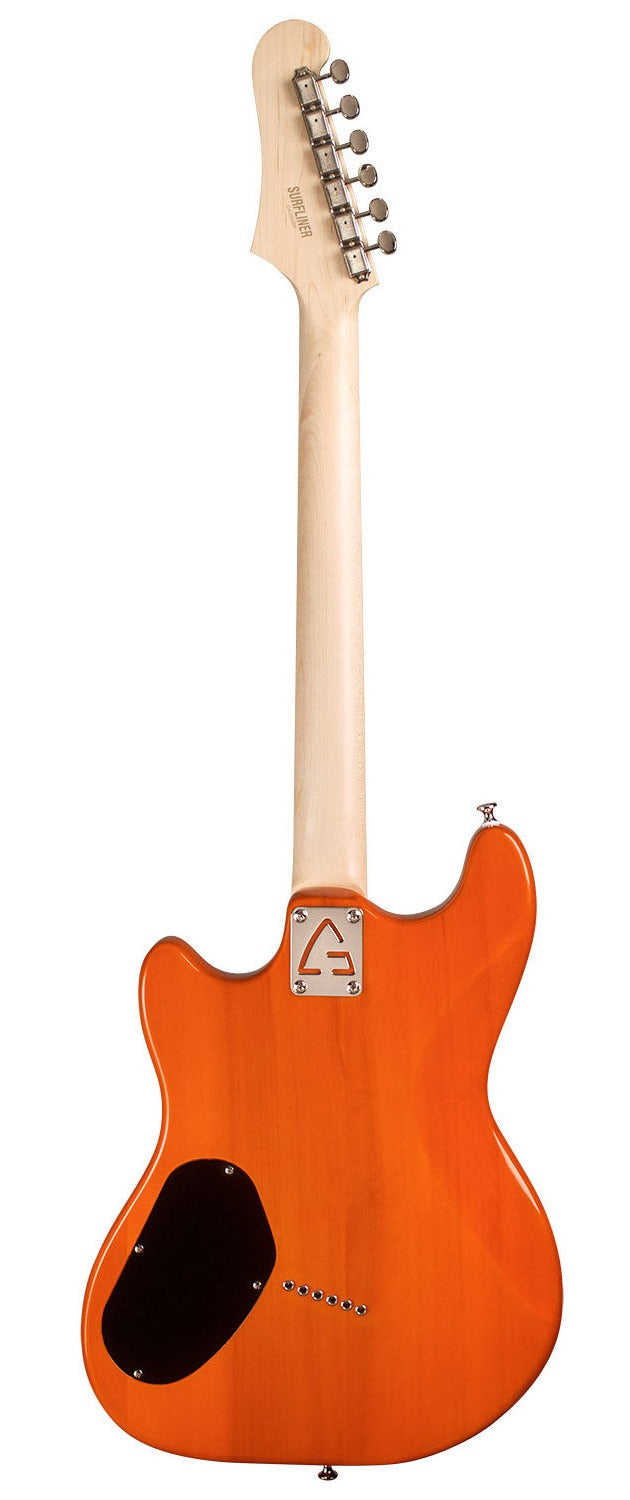 Guild Surfliner Offset Solid Body Electric - Sunset Orange