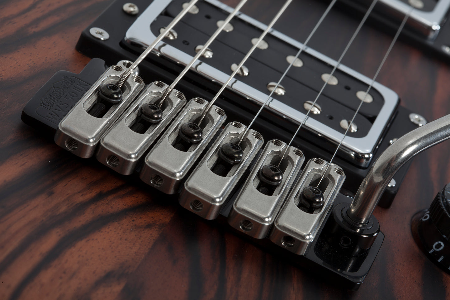 SCHECTER C-1 EXOTIC TREM EBONY
