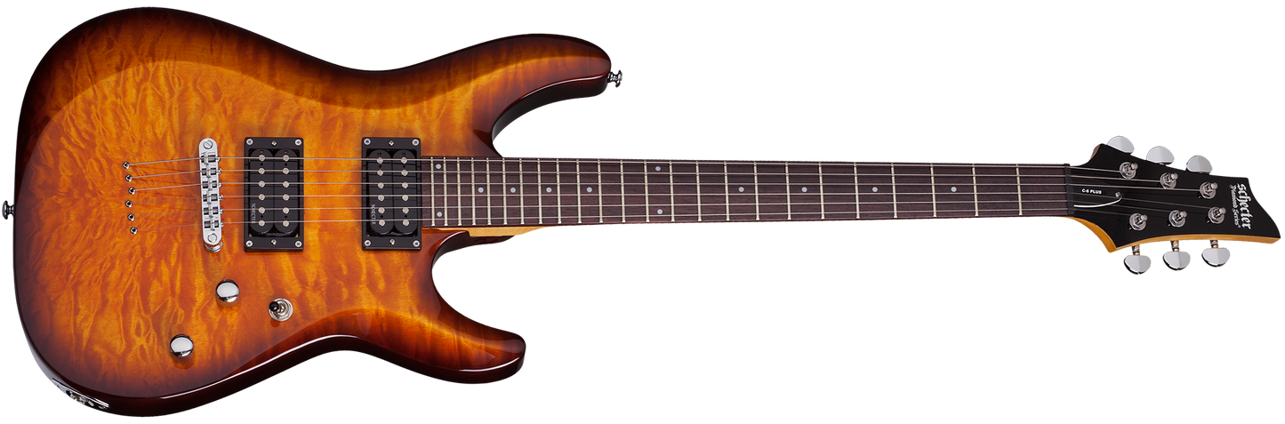 Schecter C-6 Plus - Vintage Sunburst