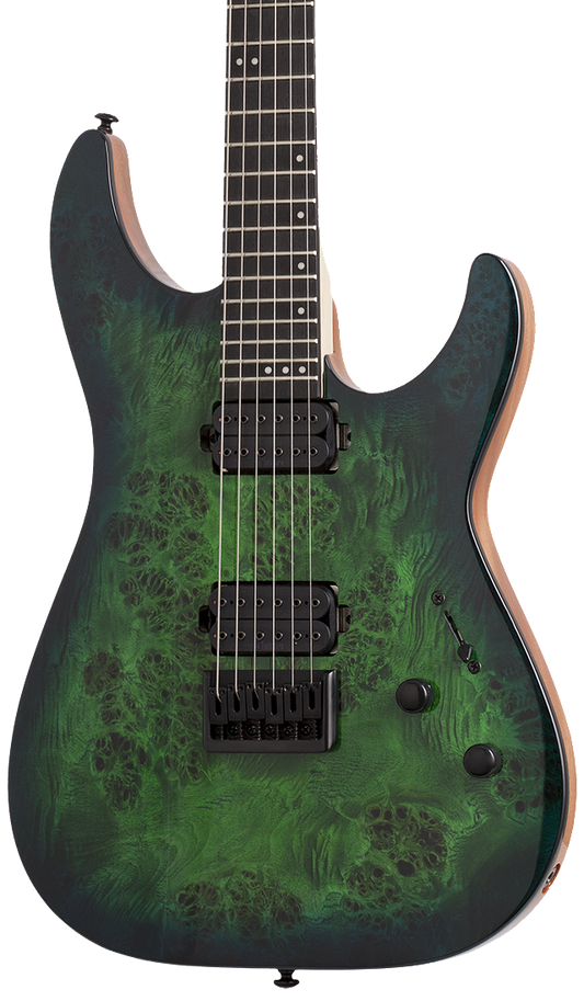 Schecter C-6 Pro - Aqua Burst