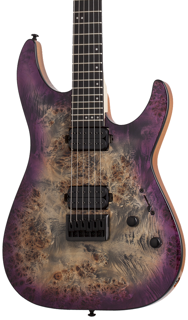 Schecter C-6 PRO Electric Guitar Aurora Burst