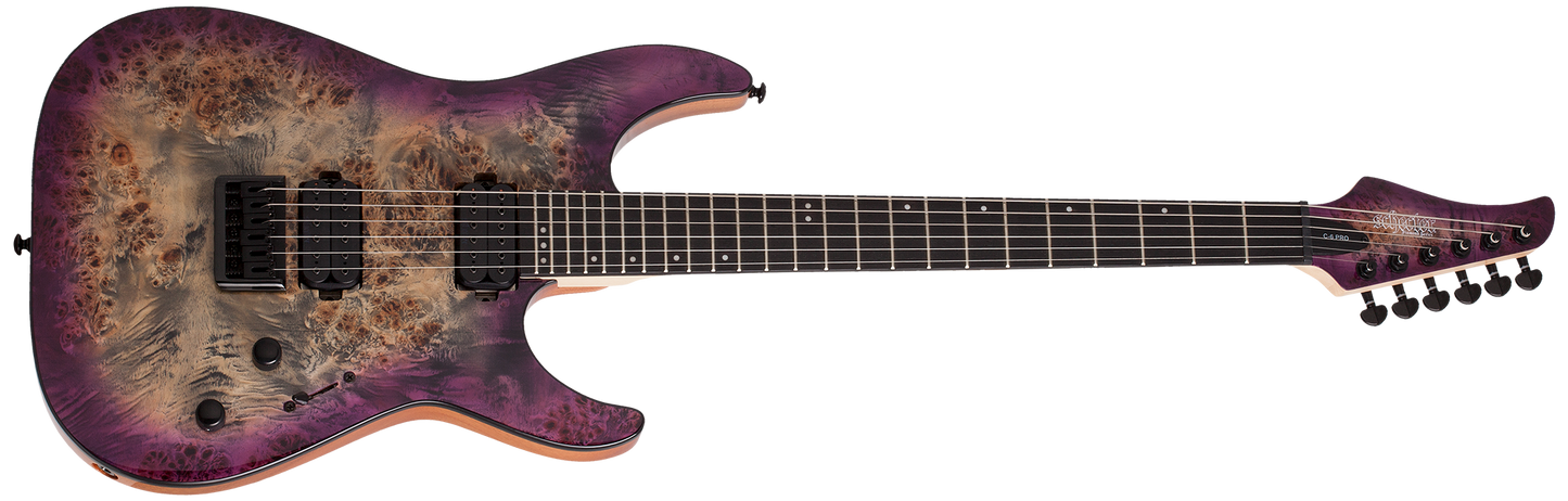 Schecter C-6 PRO Electric Guitar Aurora Burst