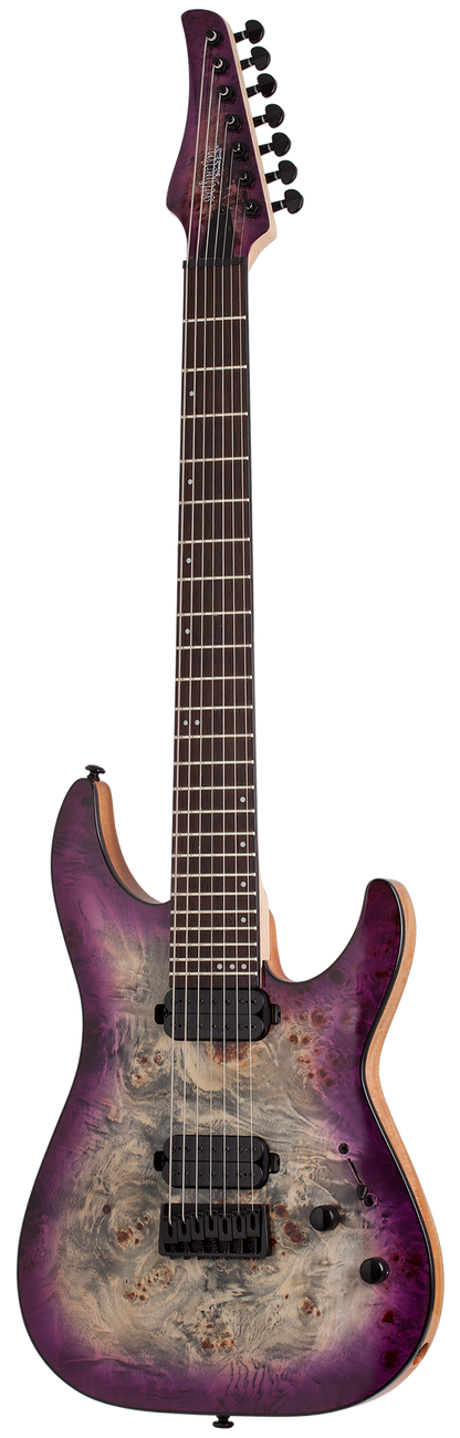 Schecter C-7 Pro 7-String - Aurora Burst