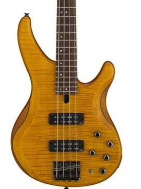Yamaha TRBX604FM - 4 String Bass - Matte Amber