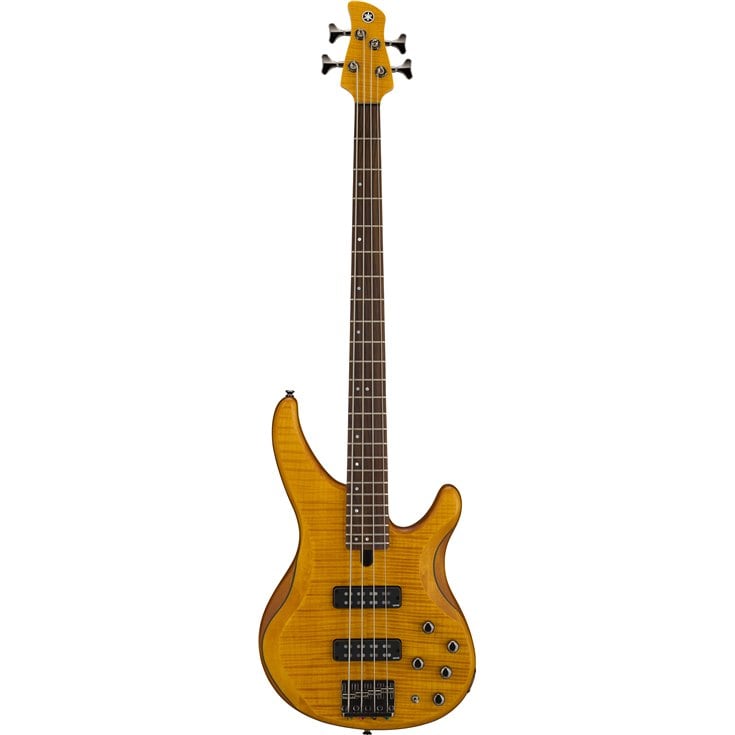 Yamaha TRBX604FM - 4 String Bass - Matte Amber