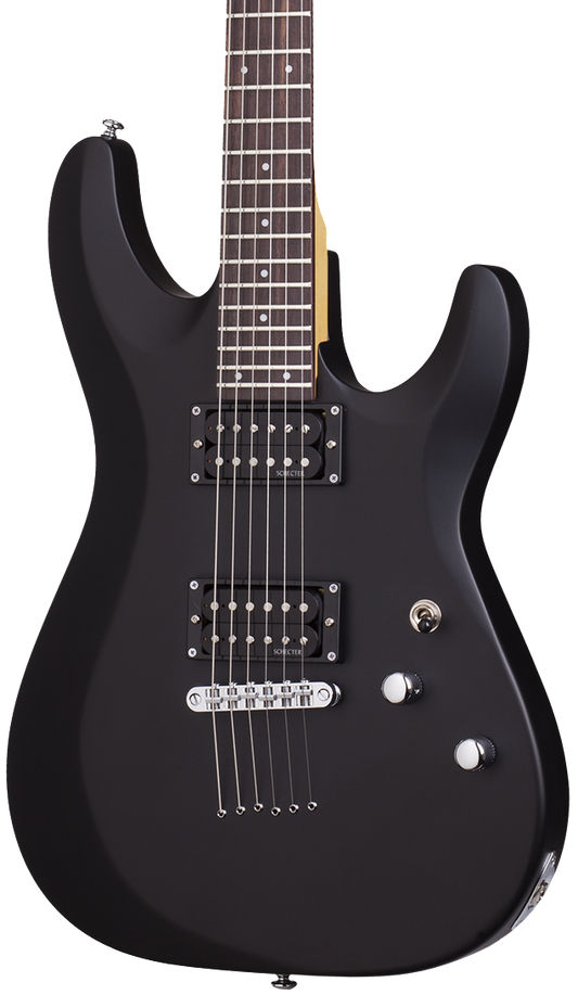 Schecter C-6 Deluxe - Satin Black