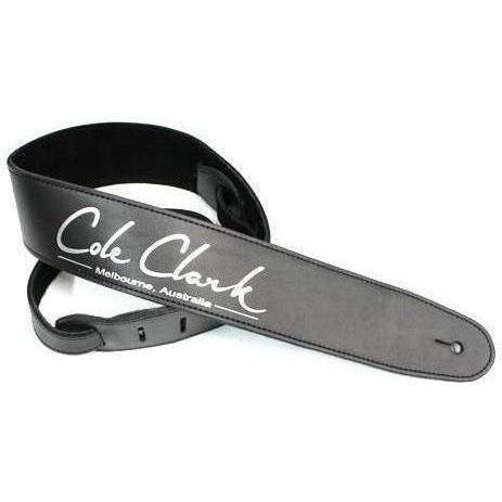 Cole Clark Leather Guitar Strap - Black