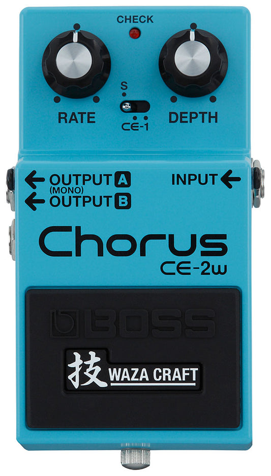 Boss CE-2W Chorus Pedal - Waza Craft