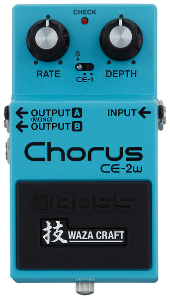 Boss CE-2W Chorus Pedal - Waza Craft Pedal | Guitar Bros