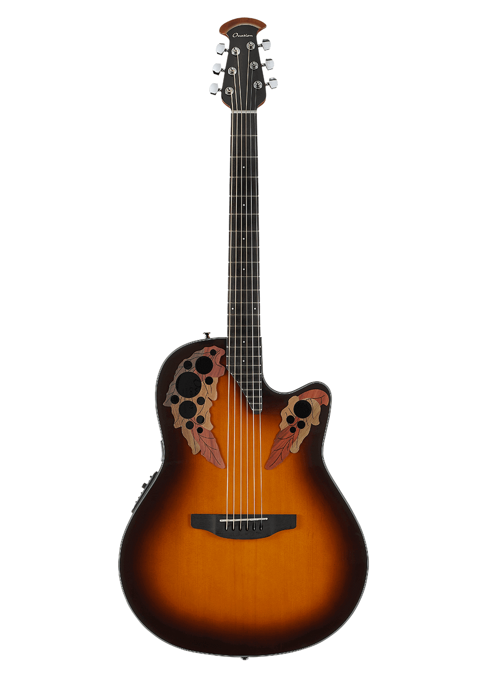 Ovation sunburst hot sale acoustic guitar