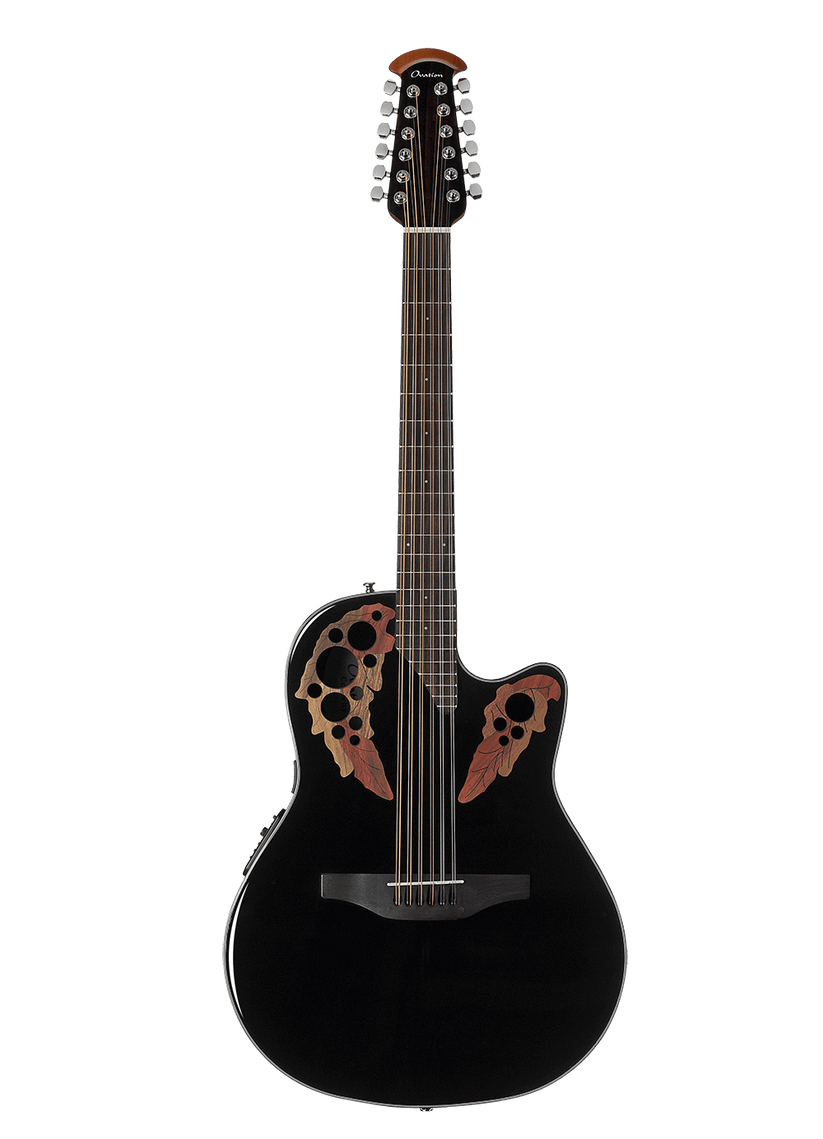 OVATION CELEBRITY ELITE 12STRING MID DEPTH BLACK Guitar Bros