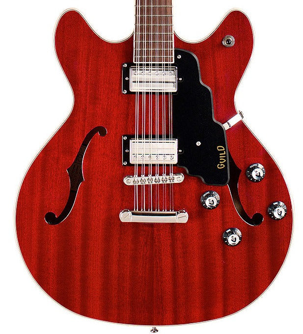 Guild Starfire I-12 12 String Double Cut - Cherry Red