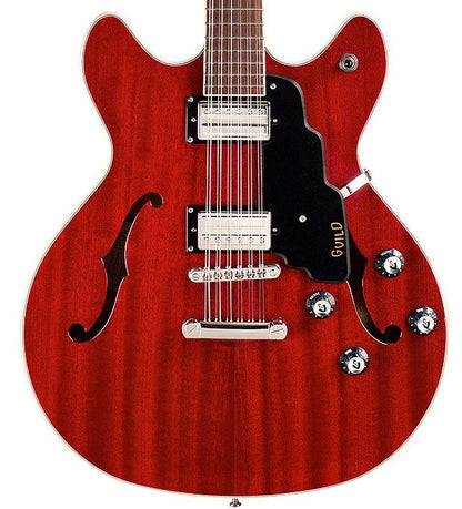 Guild Starfire I-12 12 String Double Cut - Cherry Red