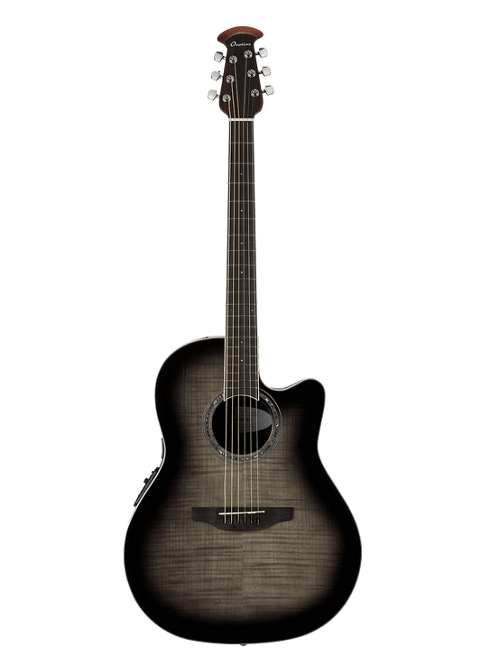 OVATION AB24-2S CELEBRITY STANDARD EXOTIC MID DEPTH - TRANSPARENT BLACK BURST