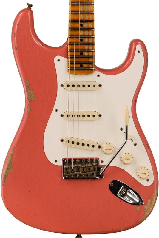 Fender Custom Shop Limited Edition '56 Stratocaster - Heavy Relic - Faded Aged Tahitian Coral