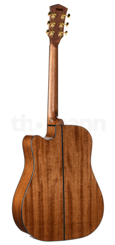 Cort Gold DC-6 Acoustic with Soft Case - Natural