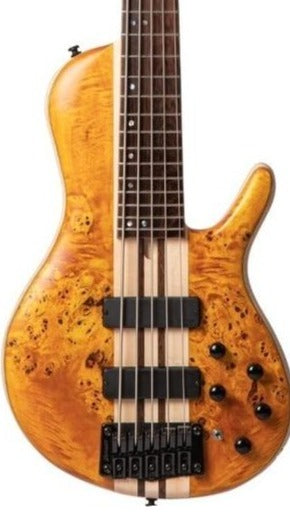Cort A5 Plus 5-String Bass - Amber Open Pore