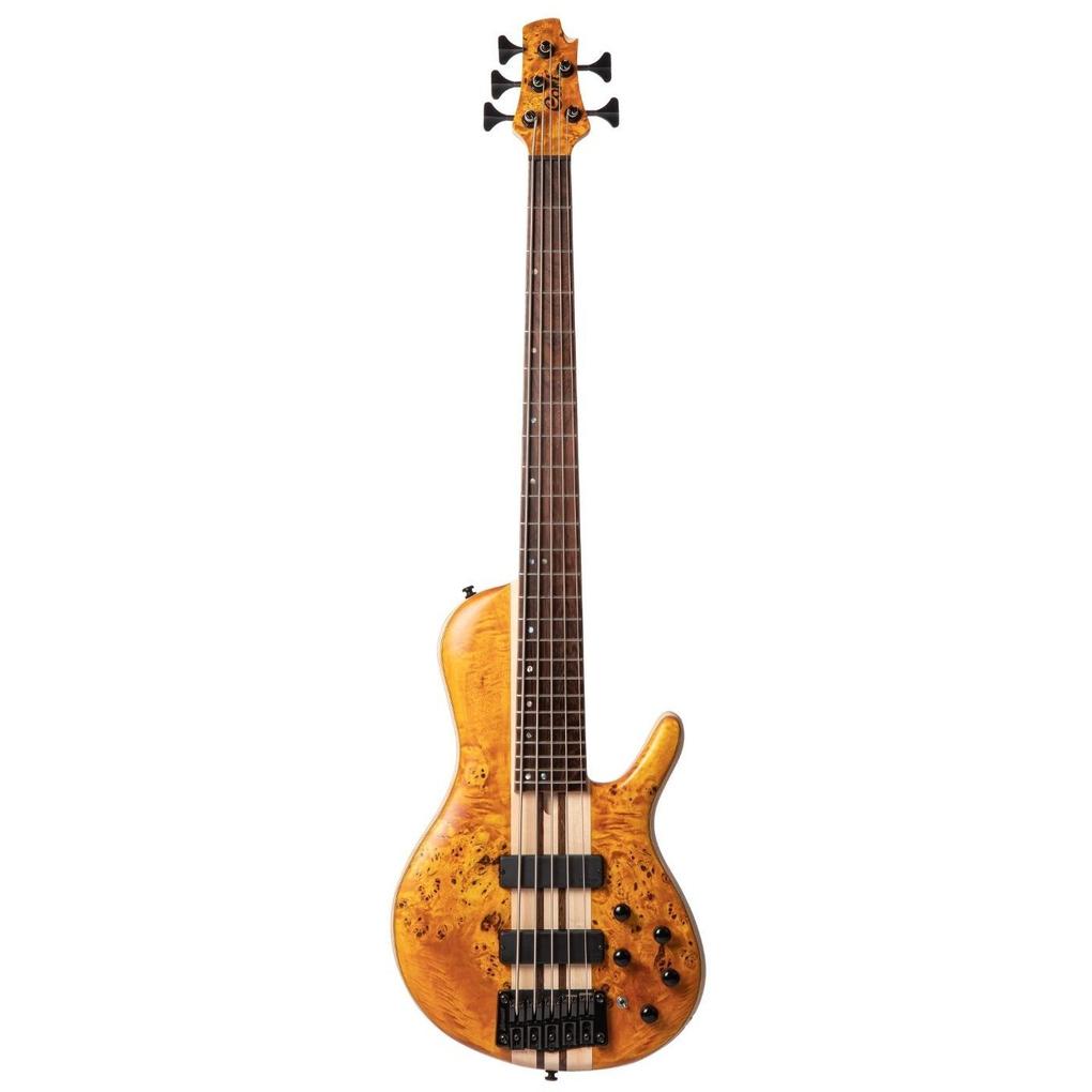 CORT A5 PLUS 5-STRING BASS - AMBER OPEN PORE