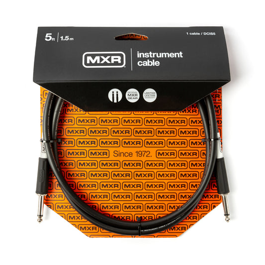 MXR 5ft Standard Instrument Cable - Straight/Straight