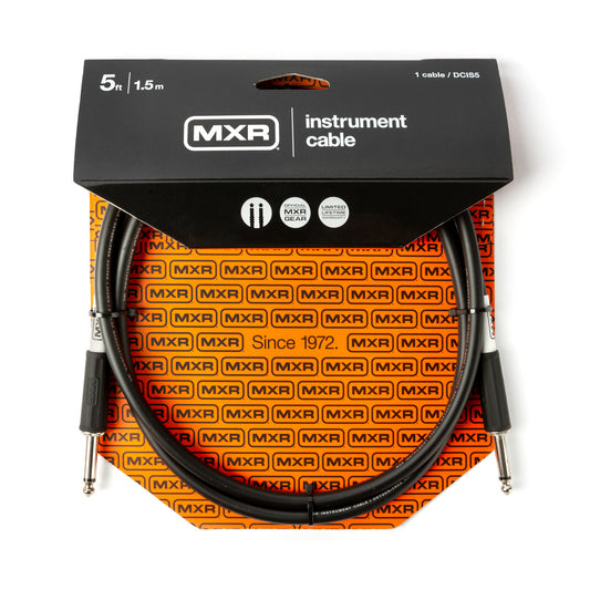 MXR 5ft Standard Instrument Cable - Straight/Straight