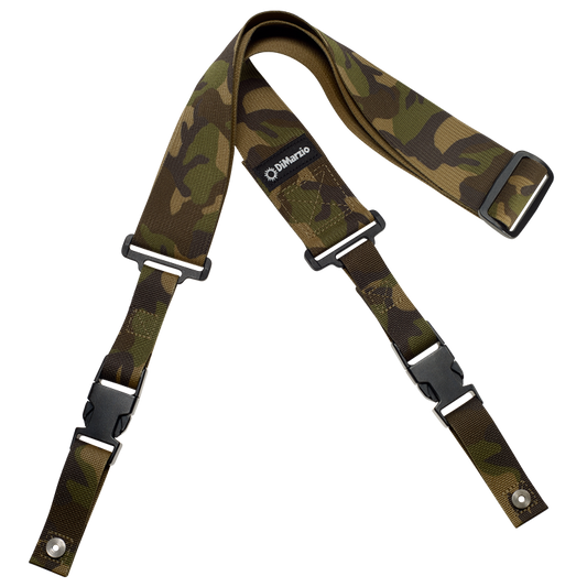 DiMarzio Cliplock Strap - Camoflage