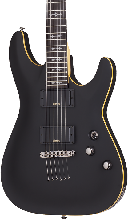 Schecter Demon-6 Electric Guitar Aged Satin Black