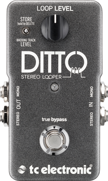 ギター tc electronic Ditto Stereo Looper TC Electronic | Product | DITTO LOOPER