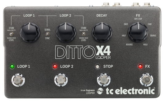 TC Electronic Ditto X4 Looper Pedal