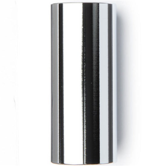 Dunlop J220 Chromed Steel Slide - Medium Length, Medium Wall, Medium Diameter