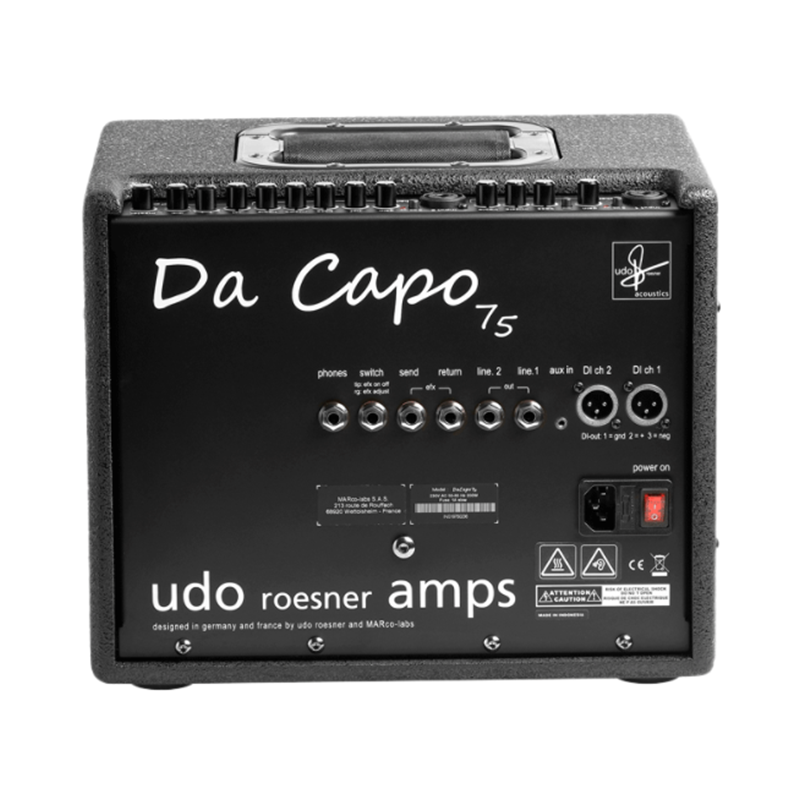 Da Capo 75w Acoustic Amplifier Amplifiers Guitar Bros