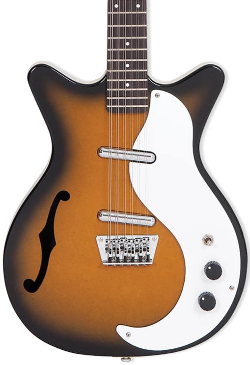 Danelectro '59 F-hole 12-String Tobacco Sunburst